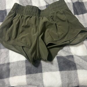 Lululemon Athletica Green Women's Athletic Shorts